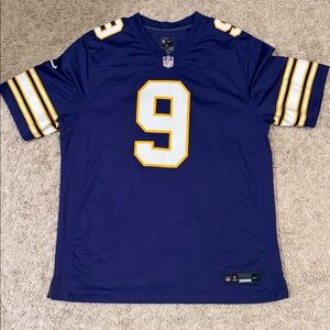 Nike Purple Jersey with Yellow Number 9